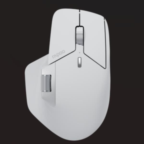 MT760M MEDIUM SIZE MOUSE GREY WHITE 12531_RPO