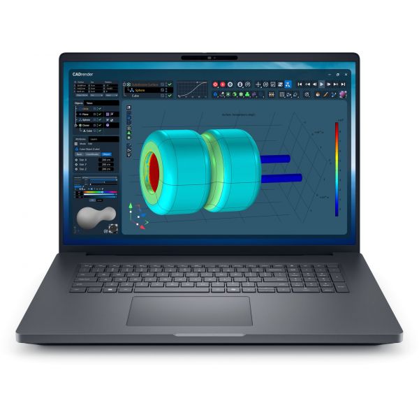 18'' DELL PRO MAX PLUS 18 MB18250 Windows 11 Pro P4GG2 (NO ALIMENTATORE)