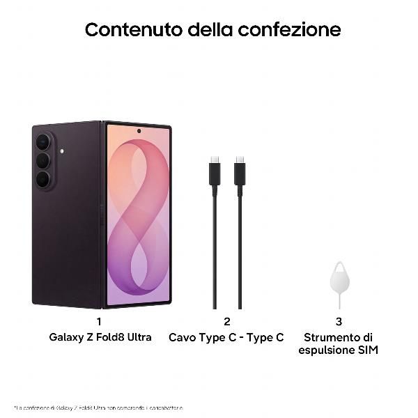 GALAXY FOLD8 ULTRA 12+512GB VIOLET SM-F976BZVCEUE