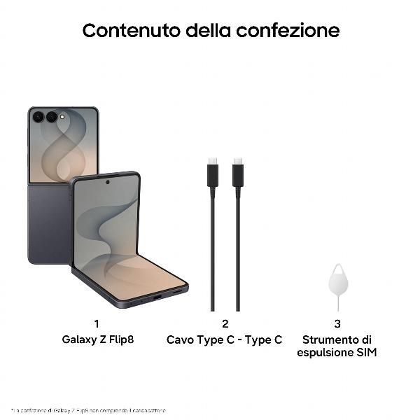 GALAXY FLIP8 12+512GB BLACK SM-F776BZKHEUE