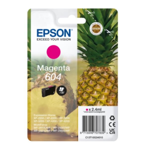 Cartuccia d'Inchiostro 604 - Singlepack - Magenta C13T10G34020