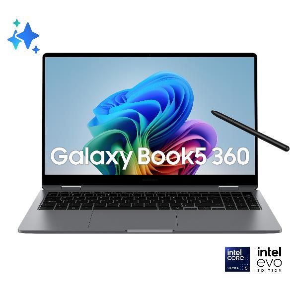 15,6" GALAXY BOOK5 360 Windows 11 Pro NP754QHA-KA1IT