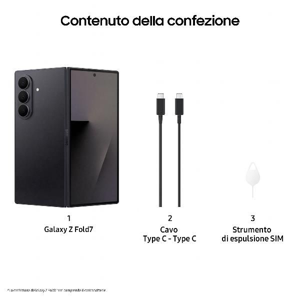 GALAXY Z FOLD7 12+512GB BLACK SM-F966BZKCEUE