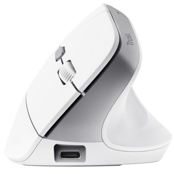 BAYO+ ERGONOMIC WIRELESS MOUSE WHT 25399