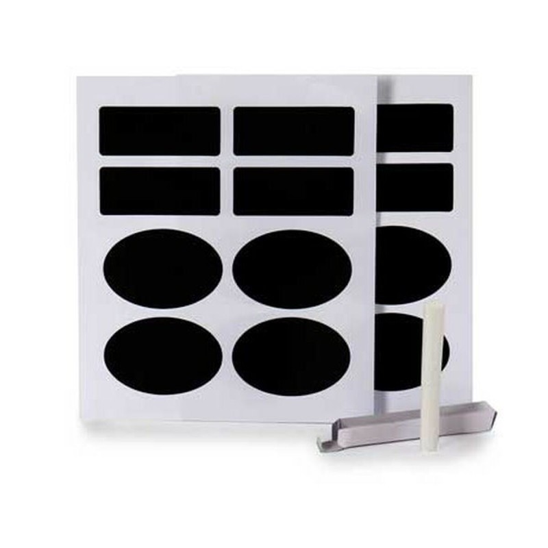 Adesivi Vivalto Nero Set 16 Pezzi