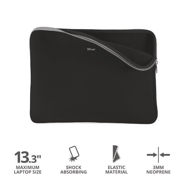 PRIMO SLEEVE 13.3" BLACK 21251