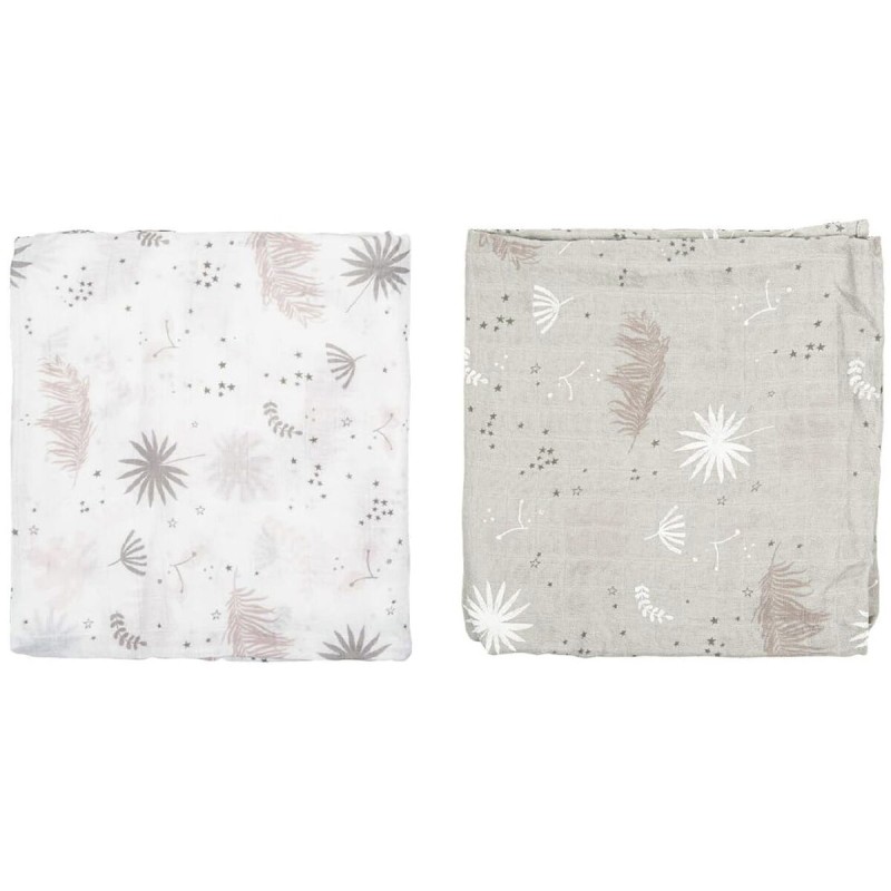 Mussola Pirulos 548 FLAMINGO 385 01 Bianco 2 Pezzi