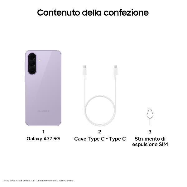 GALAXY A37 8+256GB LAVENDER SM-A376BLVGEUE